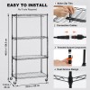 45W Full Spectrum 4 Tier ABS Plant Grow Light Shelf