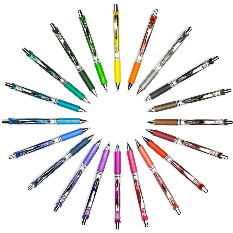 PENTEL ENERGEL BL77 Retractable Gel Ink Rollerball Pens 0.7 mm