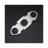 Anntuk Cigar Cutter Stainless Steel Guillotine Double Cut Blade in