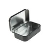Goodma 20 Pieces Rectangular Metal Empty Hinged Tins Containers Basic