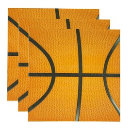 48Pcs Basketball Paper Napkins, 6.5in