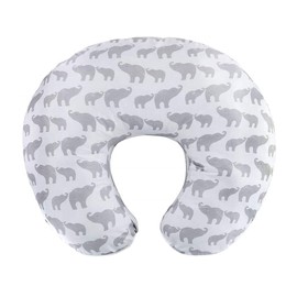 Baby Nursing Pillow Cover for Newborns U-Shaped Pregnant Nursing Pillow Replacement Cover Soft Stretchy Infant Pillowcase Positioning Pillow Cover for Mothers Breastfeeding Nursing Pillow 55 x 40 cm