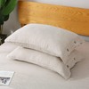 S VICTORY SYMBOL 100% Organic Linen Pillowcases Set of 2,French