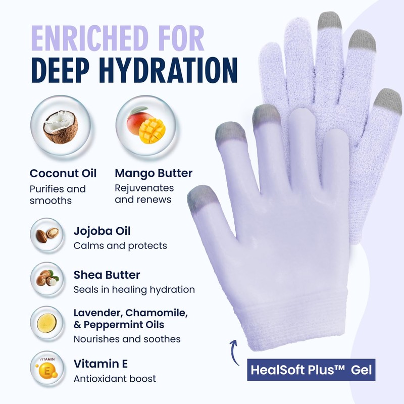 Dr. Frederick’s Original Moisturizing Gel Gloves – Deep Moisturizing and