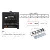 Electromagnetic Lock Waterproof 1200LBS 500KG Holding Force with Z and