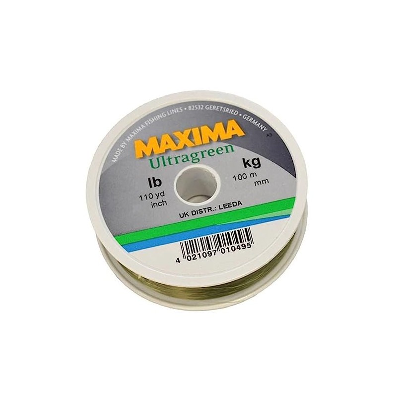 Maxima Ultra green fishing line 100m 6lb g0435