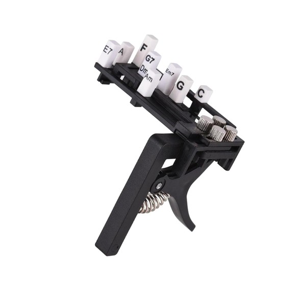 AIXXCUVQ Easy-toUkulele Finger Exerciser Guitar Trainer Tool for Beginners Effortlessly