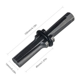 KOSIEJINN Stone Splitter Wedge Stone Opener Stone Breaking Tool Wood Splitter Stone Splitter 5 Piece Set Masonry Chisel Concrete Rock Splitter Hand Tool 14mm