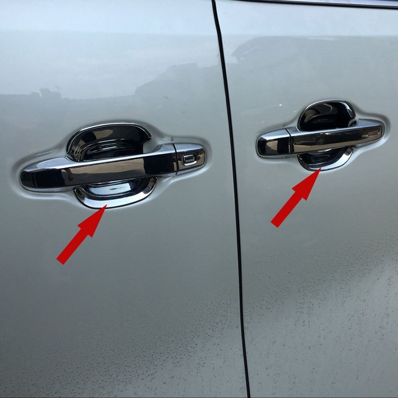 RUIQ Toyota Alphard Vellfire 30 Series Exterior, Chrome Plated Door