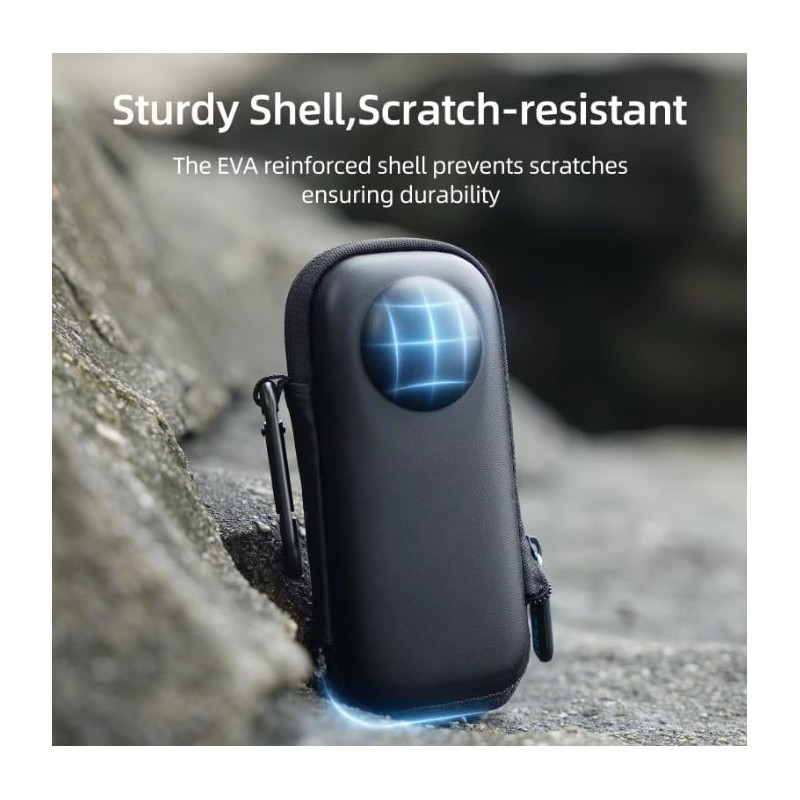 CamGo Telesin Protective Carry Case for Insta360 X4 / X5