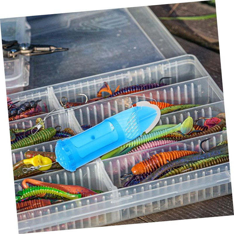 BESPORTBLE 2pcs Fishing Bait Trap Cage Removable Fishing Lure Holder
