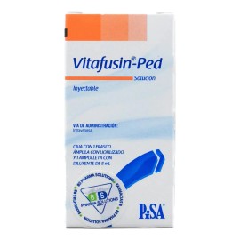 Vitafusin Pediátrico Multivitamínico Frasco C/5 Ml Pisa