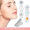 Gua Sha, Premium Stainless Steel Gua Sha Stone, Guasha for