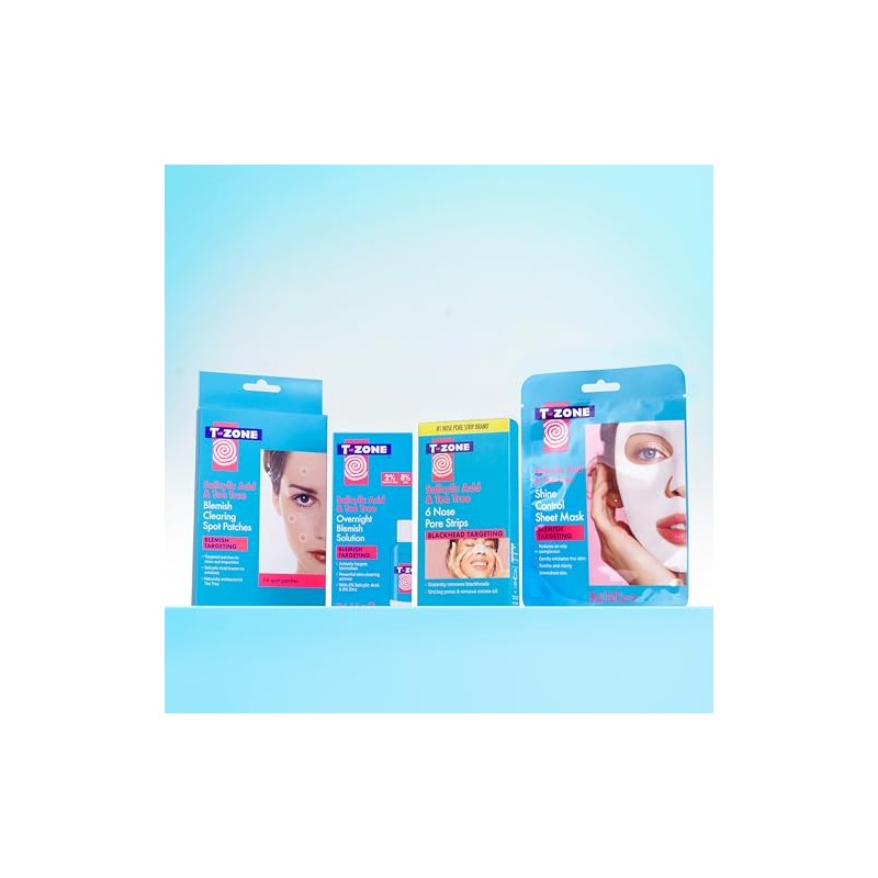 T-Zone Salicylic Acid & Tea Tree Overnight Blemish Solution (30ml)
