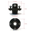 The ROP Shop Trailer Axle Kit 4" Assembly with Hardware,