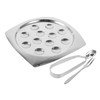 BIUDECO 1 Set Stainless Steel Escargot Baking Dish Set of