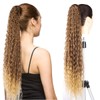Fashion Icon 30" Long Drawstring Ponytail Synthetic High Puff Afro