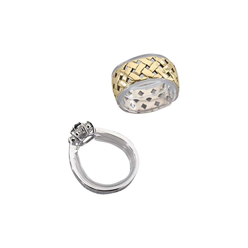 Fox Valley Traders Clear Ring Adjusters, Set Of 5