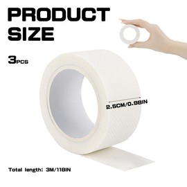 DOERDO 3PCS Collar Protector Sweat Pads Disposable Invisible Protector Against Sweat for Shirt Hat Shoes Neck Liner