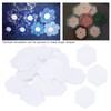 100 Pieces Patch Work Templates, Hex Paper Model Board, Quilting,