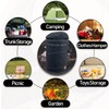 Sutekus Pop Up Storage Bin Collapsible Trash Can Recycle Container