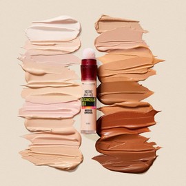 Maybelline New York Instant Anti-Age Eraser Multi-Purpose Concealer Colour 02 Nude Illuminating with Sponge Applicator – 3 Cosmetics