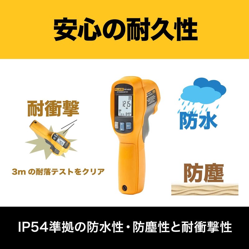 Fluke Radiant Thermometer, 62 MAX