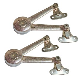 Qrity 2 PCS Adjustable Lift Up Stay Support Hinge - Bidirectional Operation - Support Up to 20KG - Opening Angle 75/90/110