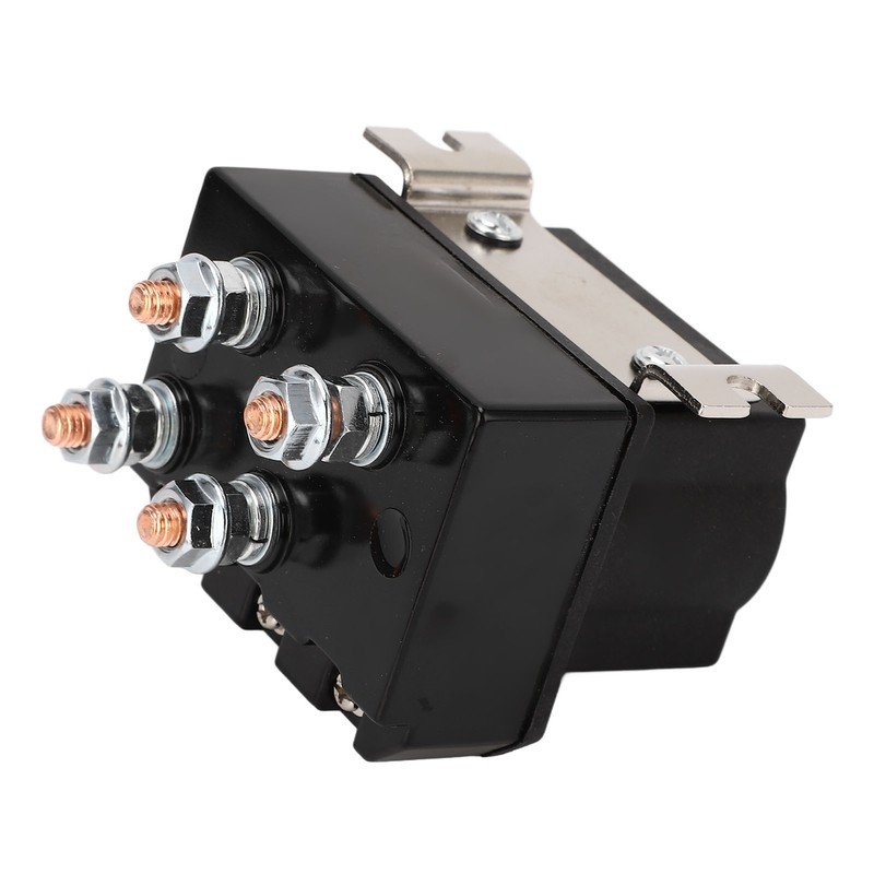 Electric Winch Relay 250A ABS Housing Waterproof Copper Contact Brass