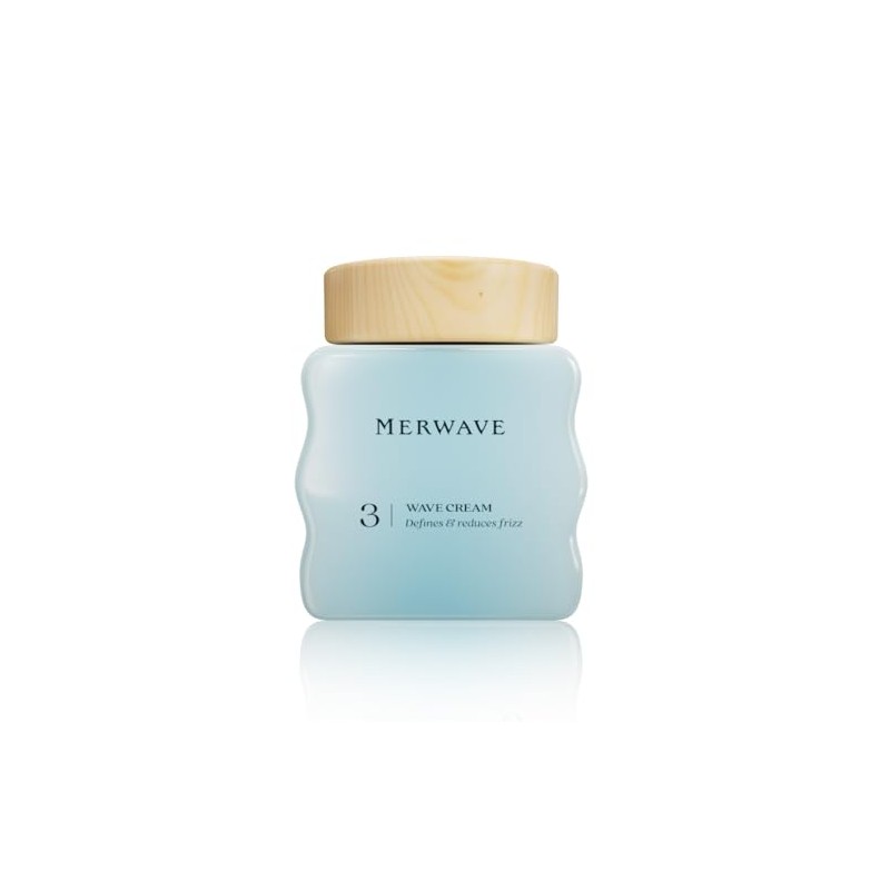 MERWAVE Wave Cream for Wavy Hair | Lightweight Frizz Control
