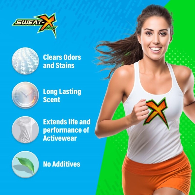 Sweat X Original Max Odor Defense Laundry Detergent – Remove