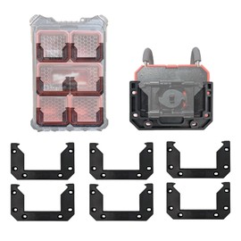 StealthMounts Cleat 'n' Feet Packout Mounting Cleats V2 - Compatible with Packout Boxes, Locking Milwaukee Packout Accessories & Packout Feet | Packout Cleats | 6 Pack | Packout Wall Mount