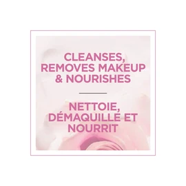 L'Oréal Paris Face Wash Fine Flowers Cleansing Milk with Rose & Jasmine Flower Extracts, 400 ml