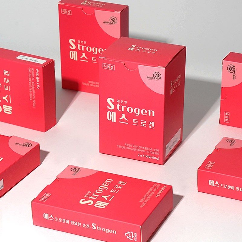 Menopausal female hormone supplements Estrogen Vegetable Strogen 1 month /
