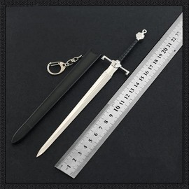 Superbuybox Game of Thrones HoD Action Figures Letter Opener Desk Decoration Backpack Pendant Keychain Gift (Blackfyre Sword)