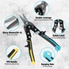 DURATECH 10 Inch Aviation Snips | Straight Cut Tin Snips