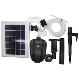 ASC 2.5W Solar Water Pond Oxygenator Kit with Battery Backup and Winter Mode