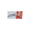 Knipex Cable Shears with twin cutting edge chrome-plated, insulated with