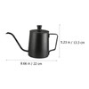 iplusmile 1Pc Stainless Kettle Practical Espresso Pot for Hot Cold