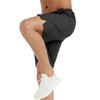 Aoyoting Men's Stretch Waist Casual Shorts-7" Quick Dry Running Athletic