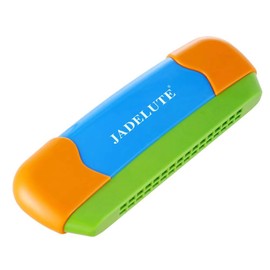 Harmonica | 16-Hole Musical Instrument for Early Education (Blue)