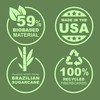 Samsill Plant-Based 1.5 Inch Durable D-Ring, Made in USA, View