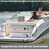 X AUTOHAUX Boat Bimini Top Storage Boot 73"-78" Width Light