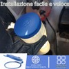 WUYJI Pompe lavavetri auto,Due tappi universali per serbatoio: tappi per