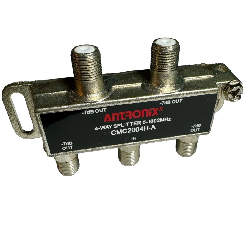 Antronix 4:1 ANTRONIX 4-way Splitter Coaxial Cable 1 In 4
