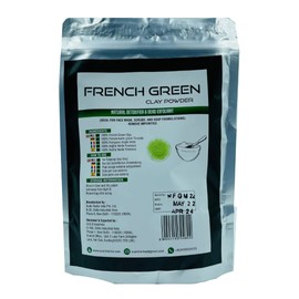 SVATV French Green Clay | French Green Clay | Montmorillonite Powder | Rose Tone | Moisturising & Rejuvenates Skin Care Powder | Natural Face Mask | 227 g