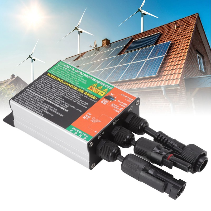GMI Grid Tie Micro Inversor Solar PV Aluminum Alloy IP55