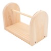 Wooden Yarn Holder Single Rotating Yarn Storage Horizontal Crochet Yarn