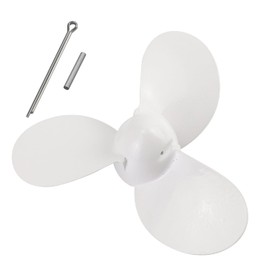 SANQUUQOO BF2D/Honda Props for Outboard Motors, 2 Horsepower, 2 Stroke, 2 HP 2.5HP, Aluminum Propeller, 7-1/4 x 5-A, 6F8-45942-01, Aluminum, Includes 2 Pins, Compatible with BF2D Cotter Pin/Sharpin