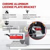 RED WOLF Trailer License Plate Light Holder Aluminum Utility License
